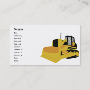 Bulldozer - Business Card