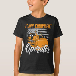 Bulldozer Heavy Equipment Operator Construction T-Shirt