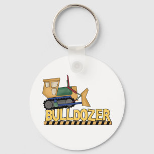 Bulldozer Key Ring