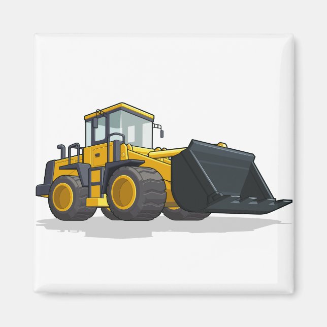 Bulldozer Magnet (Front)