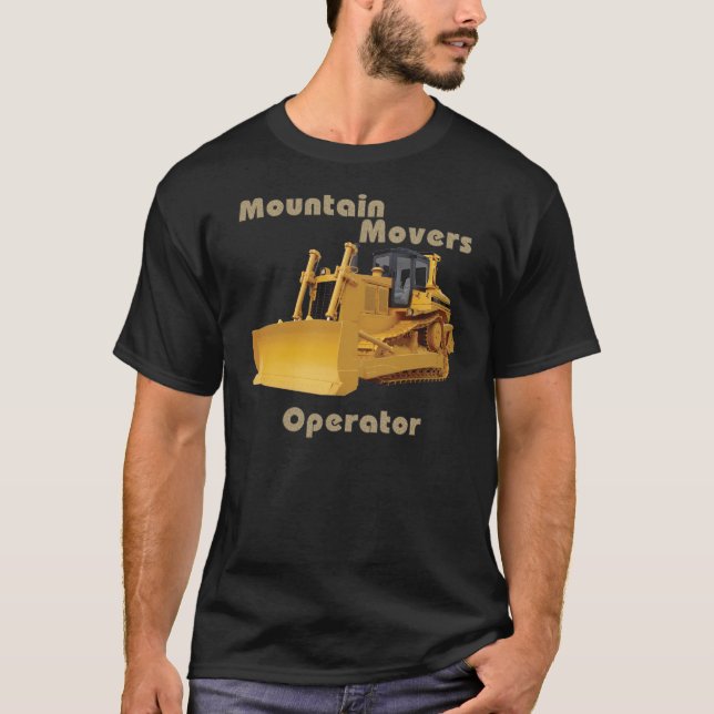 Bulldozer Operator T-Shirt (Front)