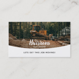 BullDozer Slogans Business Cards