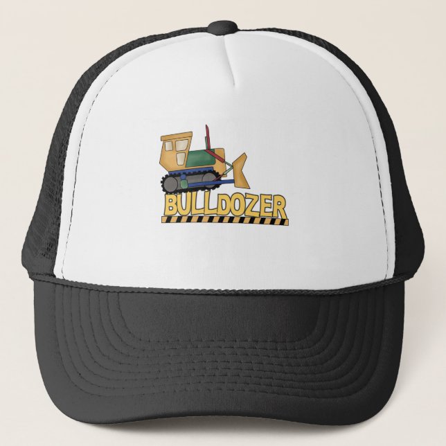 Bulldozer Trucker Hat (Front)