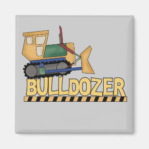 Bulldozer Tshirts and Gifts Magnet