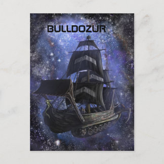 Bulldozur Vessel Postcard