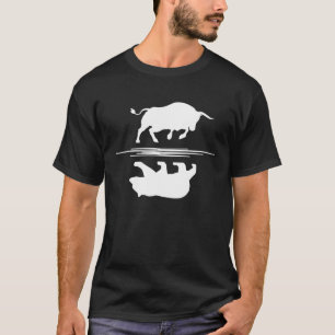 Bulle vs Bears Investing Trade ETF Invester Day T T-Shirt