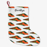 Bullet train cartoon illustration