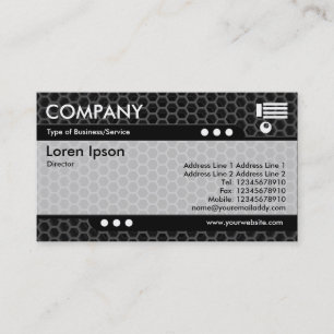 Bullet Train - Honeycomb dark Business Card