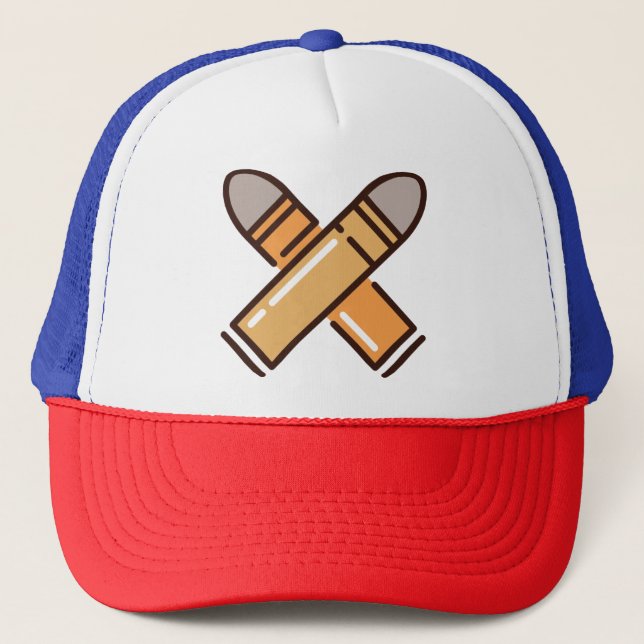 bullet trucker hat (Front)