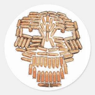 Bullethead Sticker