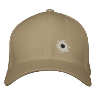 bullethole embroidered hat