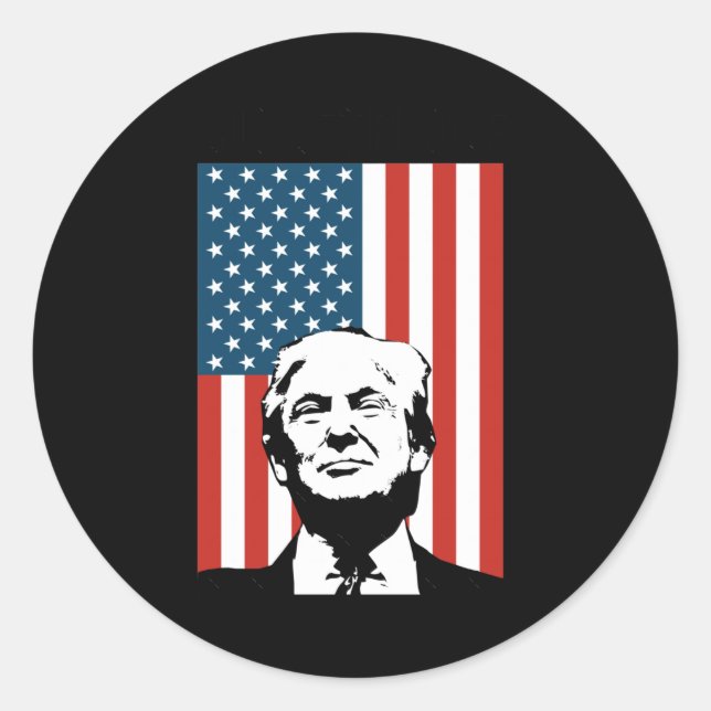 Bulletproof - Trump Ination Attempt 71324 Trump Sh Classic Round Sticker (Front)