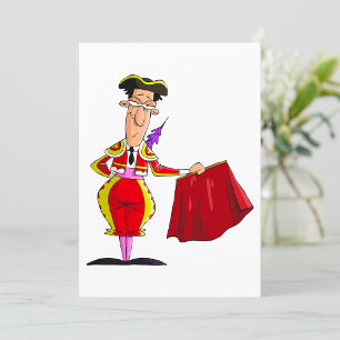 Bullfighter Invitation