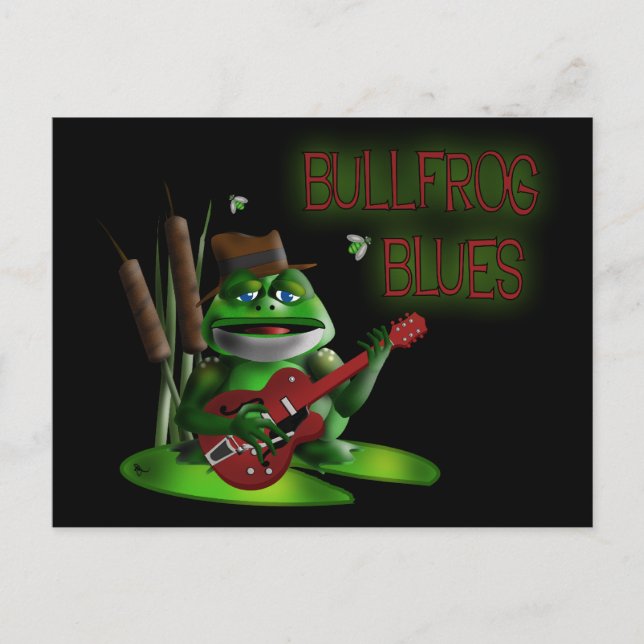 Bullfrog Blues Postcard (Front)