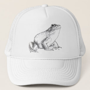 Bullfrog Cap Frog Hats Frog Art Caps & Gifts