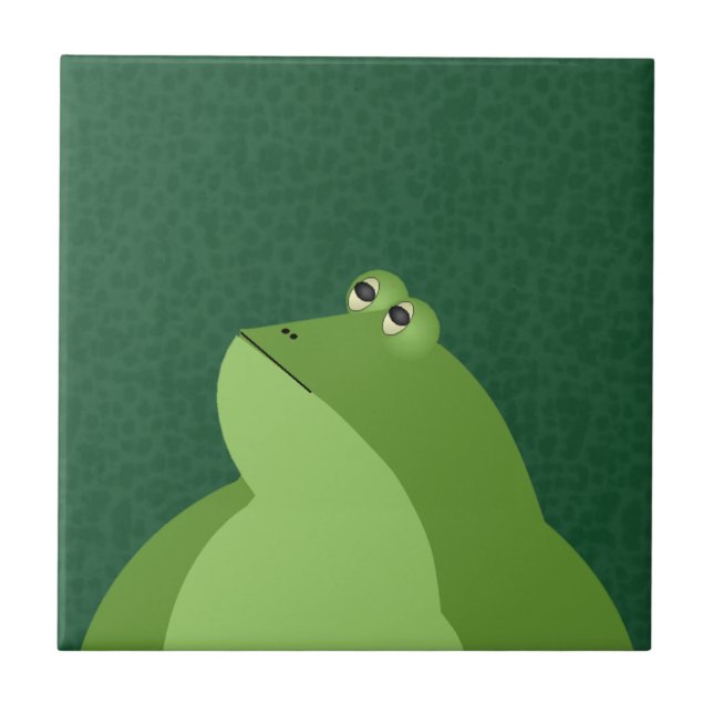 Bullfrog Serenade Ceramic Tile (Front)