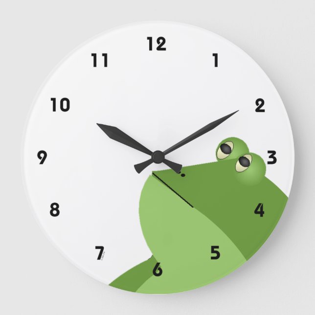 Bullfrog Serenade Clock (Front)