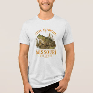 Bullfrog Vintage Emblem Show-Me Region Tri-Blend Shirt