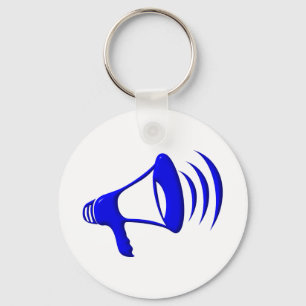 Bullhorn - Add your own words Key Ring