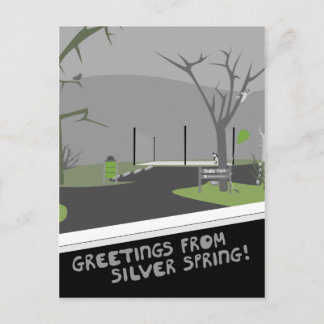 Bullis Park - Greetings From Silver Spring! Postcard
