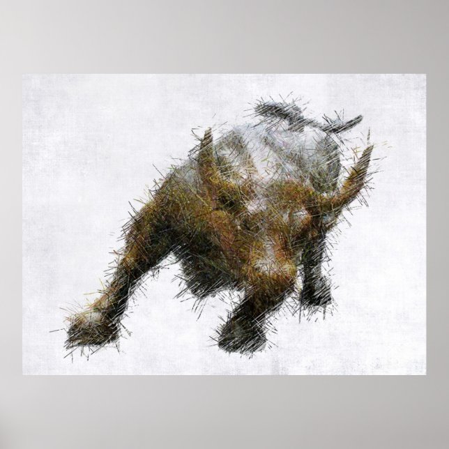 BULLISH on the MARKETS Poster (Front)