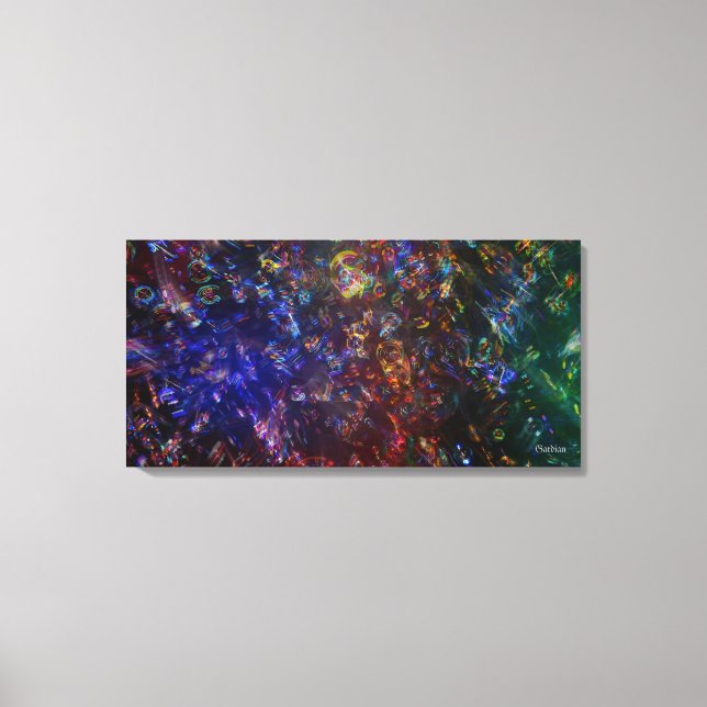 BullmasterGardian 32×16 Canvas Print (Front)