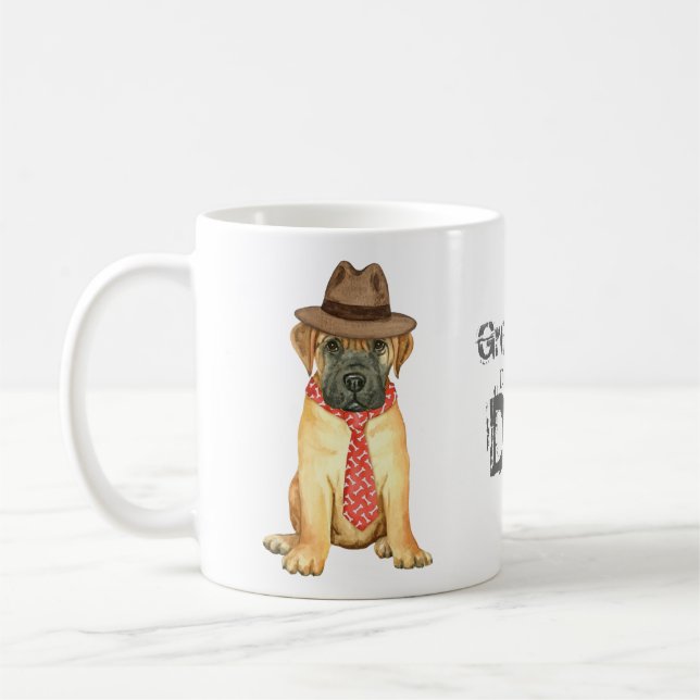 Bullmastiff Dad Coffee Mug (Left)