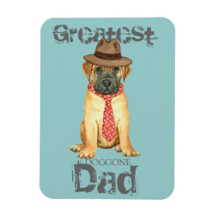 Bullmastiff Dad Magnet