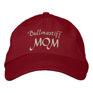 Bullmastiff Dog MOM Embroidered Hat