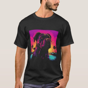 Bullmastiff Dog Vintage Style T-Shirt