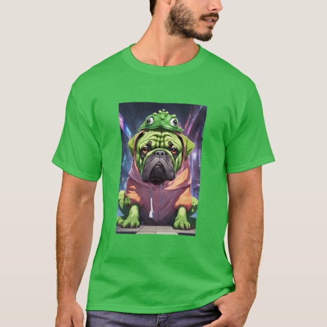 Bullmastiff frog  T-Shirt (Front)
