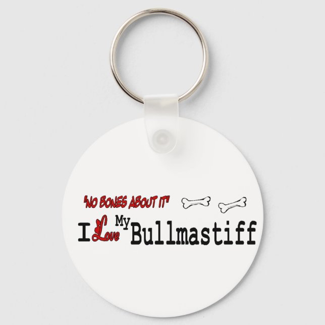 BULLMASTIFF Gifts Key Ring (Front)