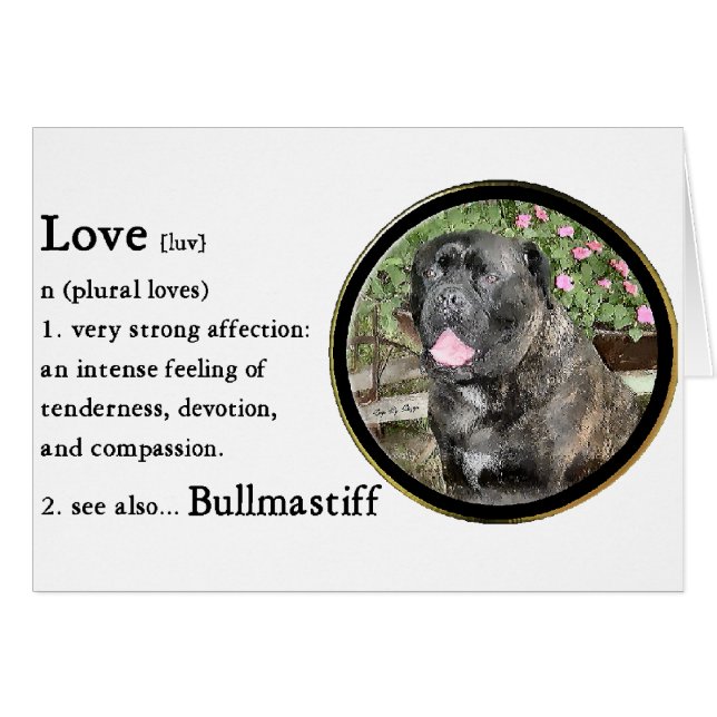 Bullmastiff Lovers Gifts (Front Horizontal)
