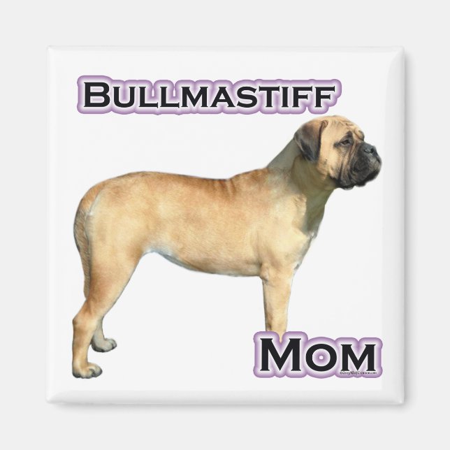 Bullmastiff Mum 4 - Magnet (Front)
