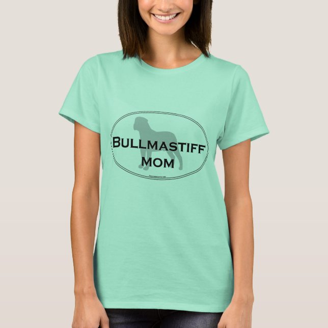 Bullmastiff Mum T-Shirt (Front)