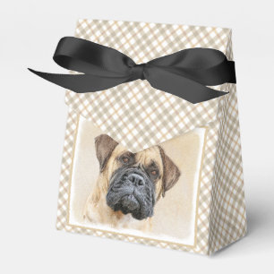 Bullmastiff Painting - Cute Original Dog Art Favour Box