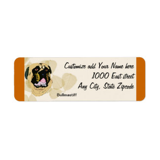 Bullmastiff Tan Leaves