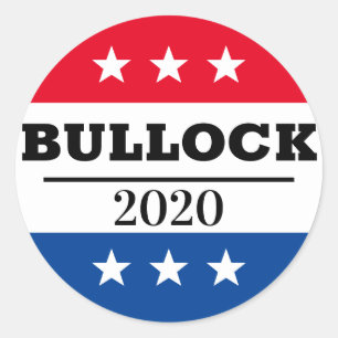 BULLOCK 2020 CLASSIC ROUND STICKER