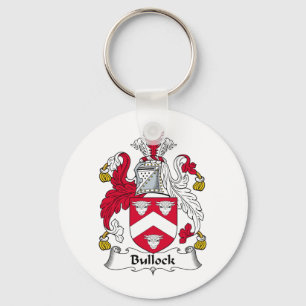 Bullock Family Crest Key Ring
