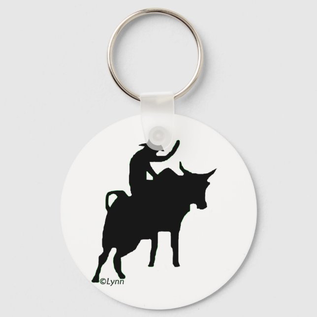 Bullrider 2 key ring (Front)