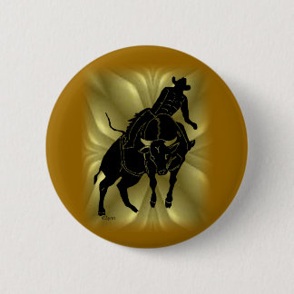 Bullrider 303 6 cm round badge