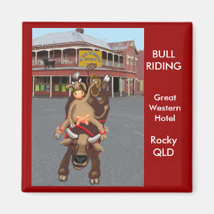 Bullriding Magnet