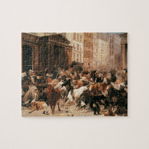 Bulls and Bears in the Stock Market (W.H. Beard) Jigsaw Puzzle