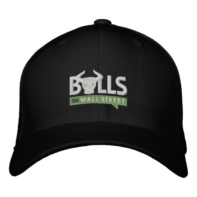 BULLs Cap-Choose Your Colour Embroidered Hat (Front)