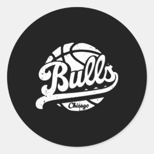 Bulls  election shirt classic round sticker
