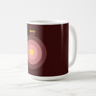 Bulls Eye — 90s Maximalist Coffee Mug Retro