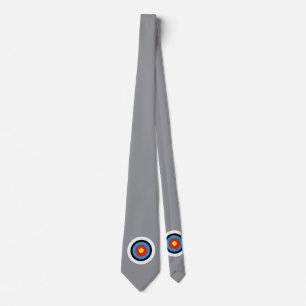 Bull's Eye Bullseye Target Party Novelty Neck Tie