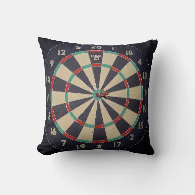Bulls Eye In The Dartboard, Cushion (Front)