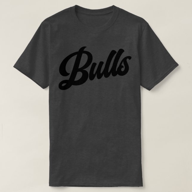 Bulls Retro Chicago Bulls Basketball T-Shirt (Design Front)