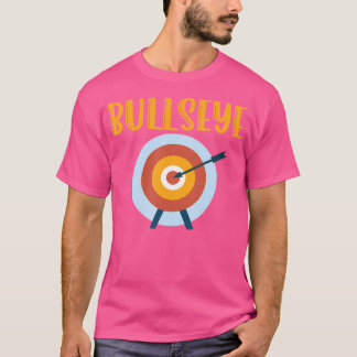 Bullseye Archery Player Shooting Deer Hunting Spor T-Shirt